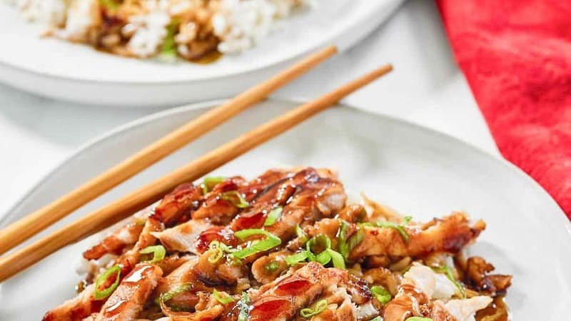 Grilled Teriyaki Chicken lean protein option
