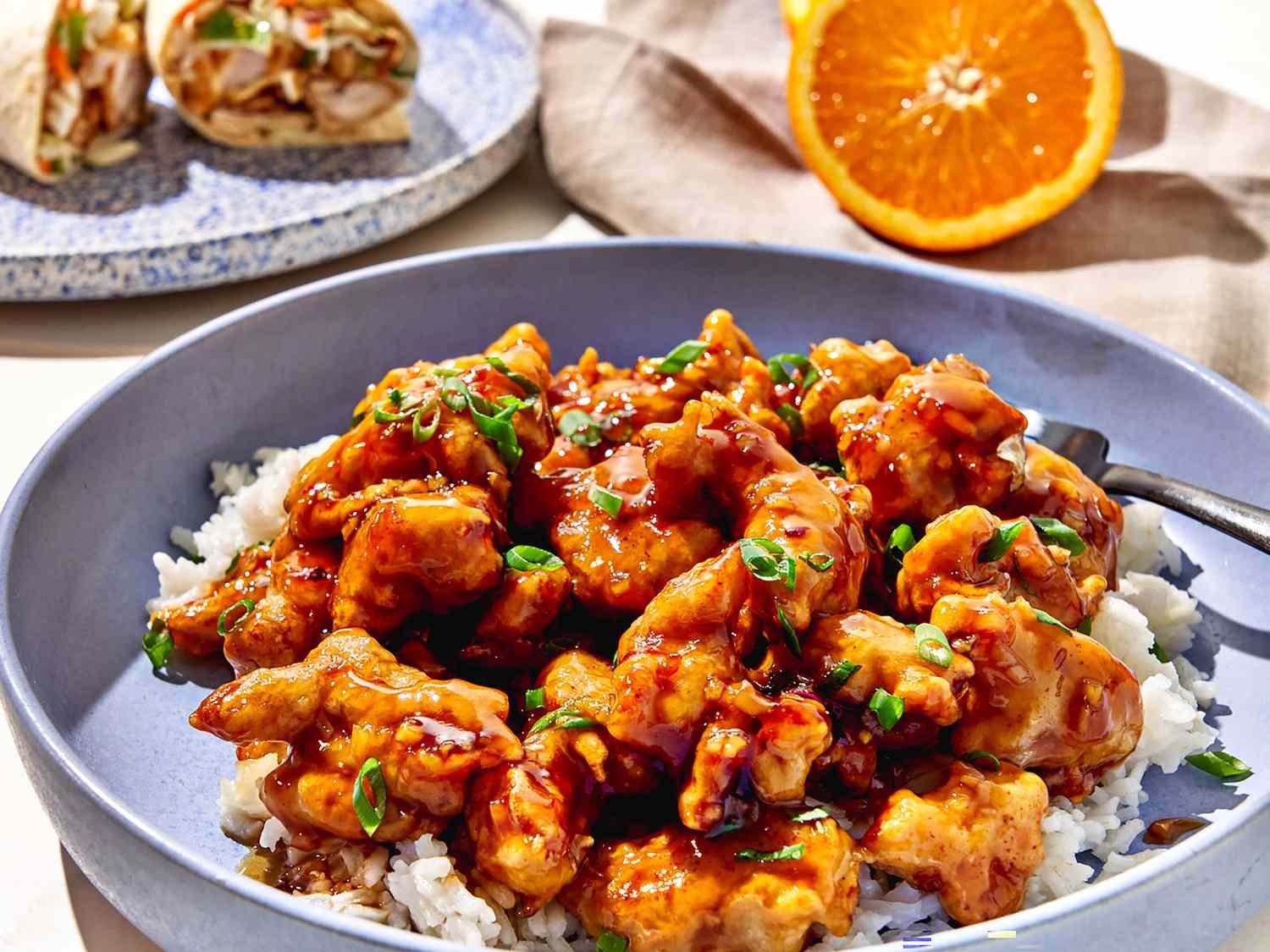 Orange Chicken protein content