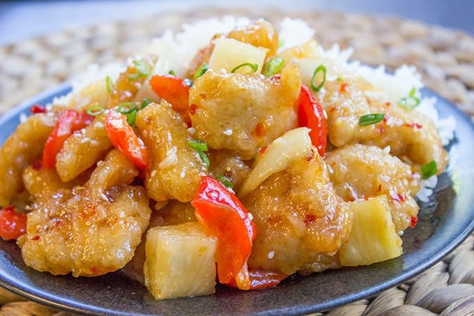 SweetFire Chicken Breast with pineapple protein